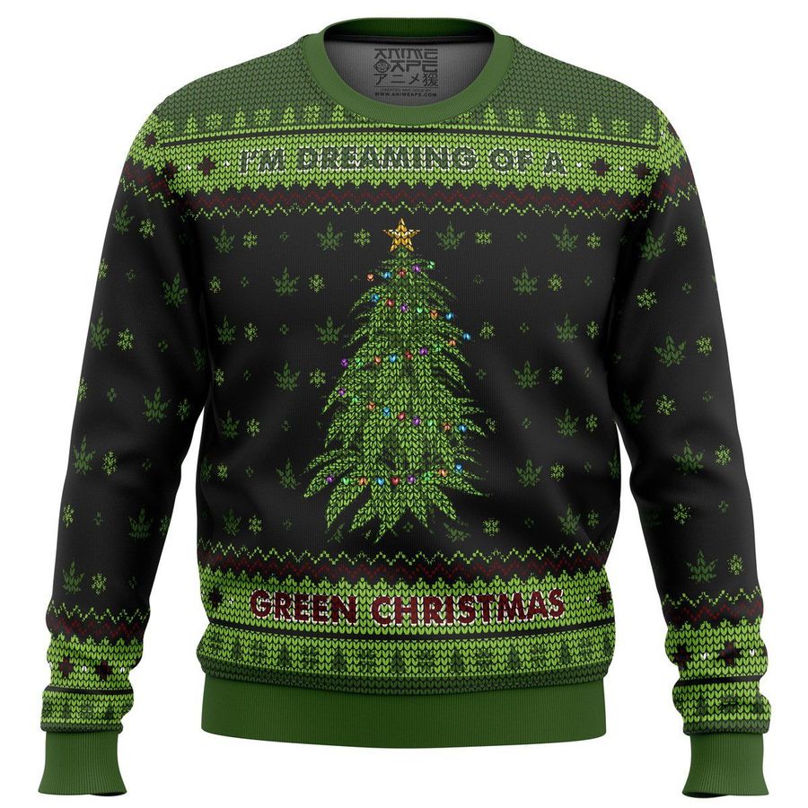 Im Dreaming of a Green Christmas Ugly Sweater