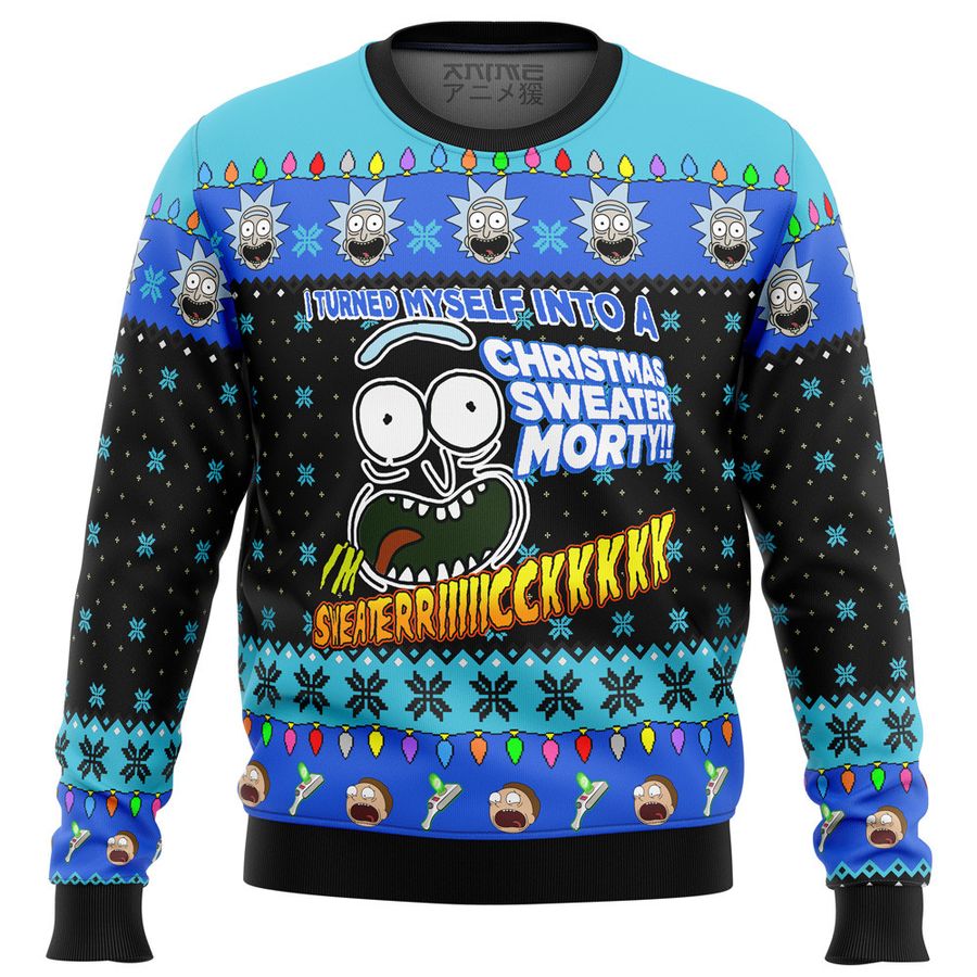Im Sweater Rick - Rick Morty Ugly Sweater