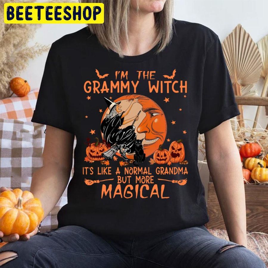 I'm The Grammy Witch Grandma Halloween Trending Unisex T Shirt