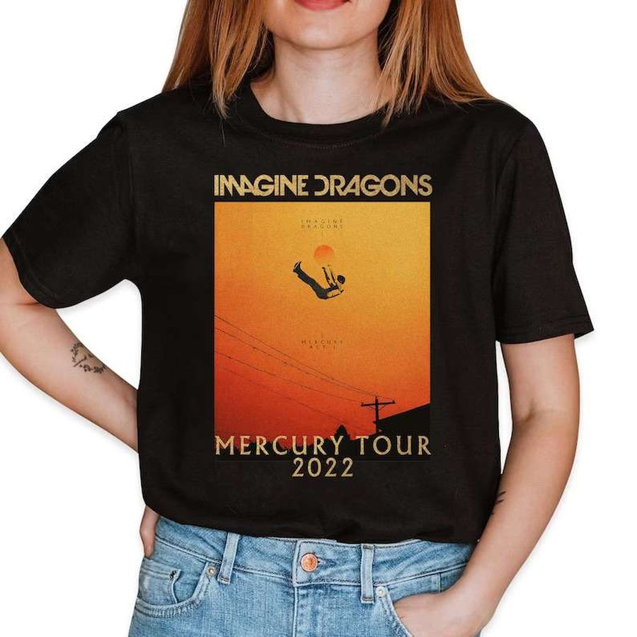 Imagine Dragons Mercury Tour 2022 T Shirt Merch