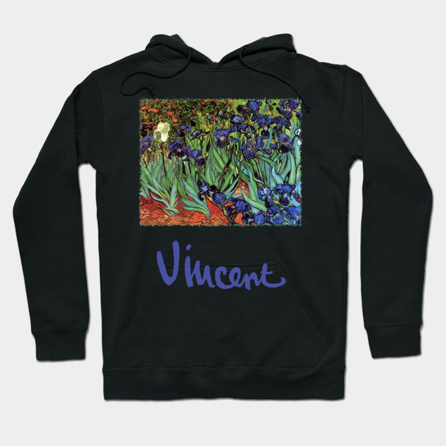 Irises by Vincent van Gogh T-shirt, Hoodie, SweatShirt, Long Sleeve