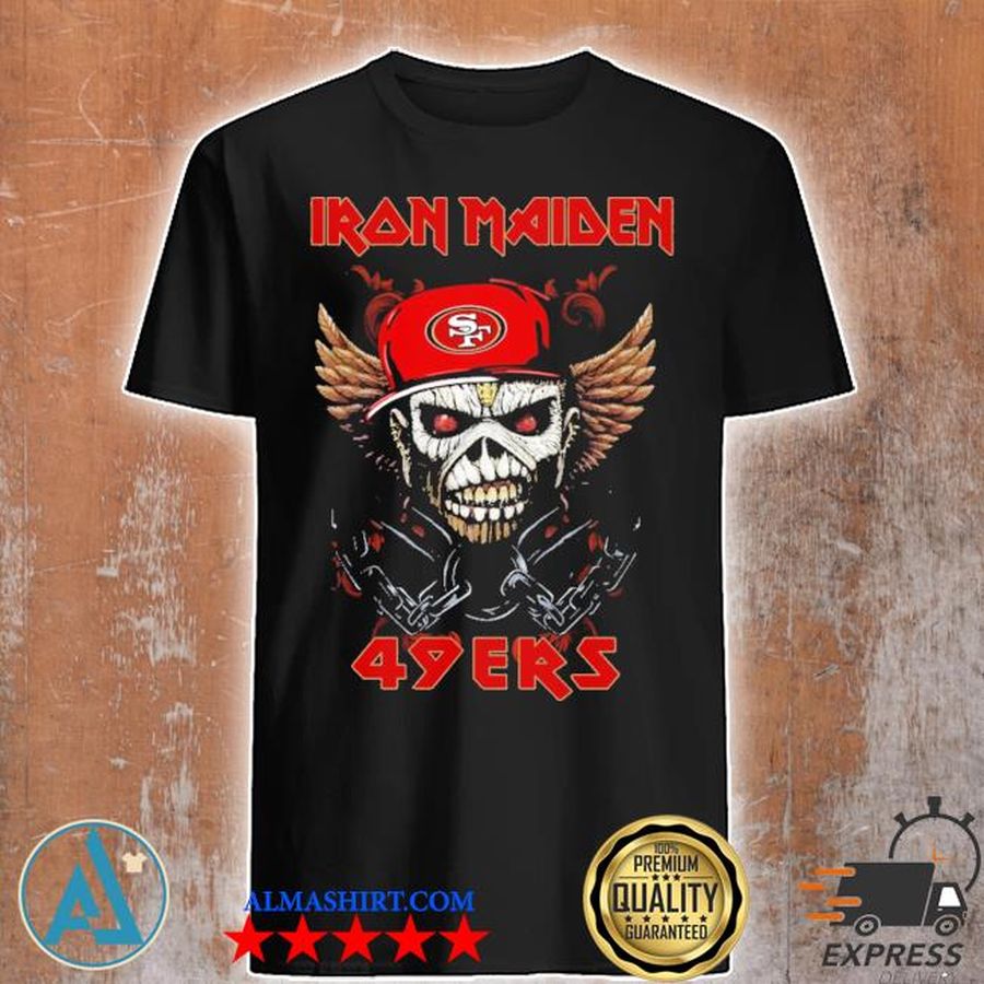 Iron Maiden 49ERS Football 2021 shirt