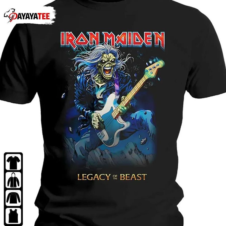 Iron Maiden Legacy Of The Beast Shirt So Cool Graphic Unisex Gifts