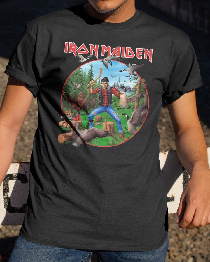 Iron Maiden Merch Iron Maiden Canada Event Shirt