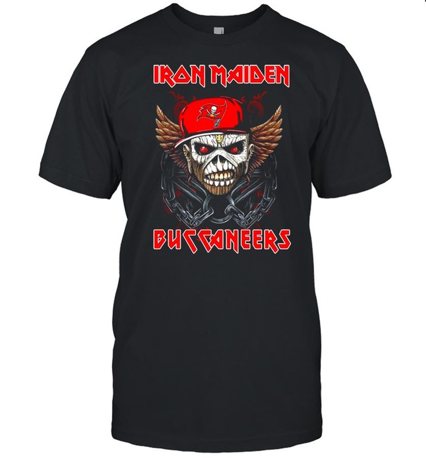 Iron Maiden Skull Tampa Bay Buccaneers 2021 Shirt Classic Men's T Shirt