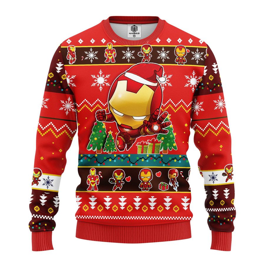 Iron Man Chibi Ugly Sweater