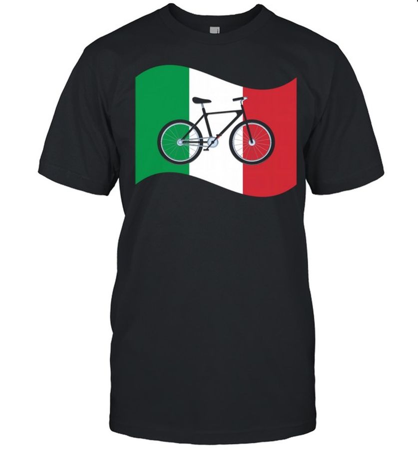Italy Cycling Country Flag Pride Biking Shirt Classic Men's T Shirt