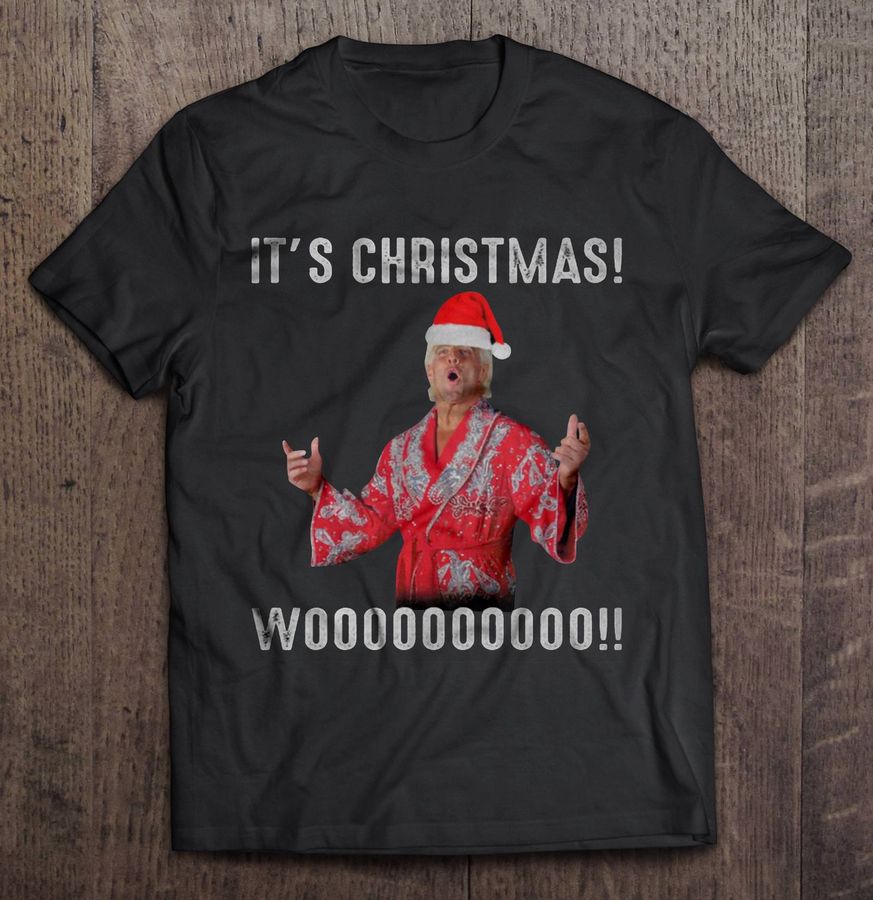 It’S Christmas Wooo Ric Flair Tshirt
