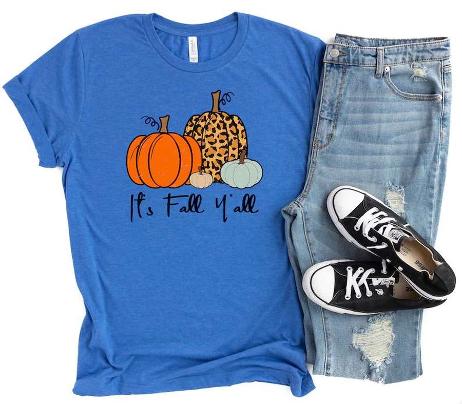 It's Fall Yall Pumpkin Unisex T Shirt