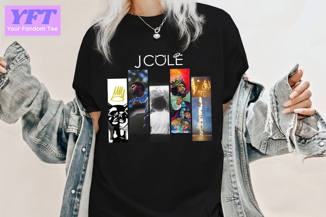 J Cole Song Rapper World Tour 2022 Unisex T Shirt