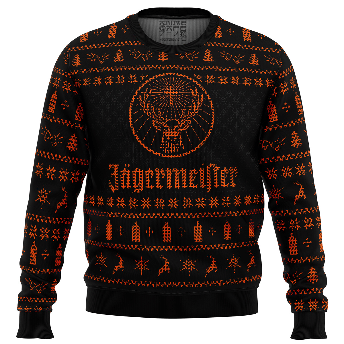 Jagermeister Ugly Sweater Gifts, Jagermeister Gift Fan Ugly Sweater.png