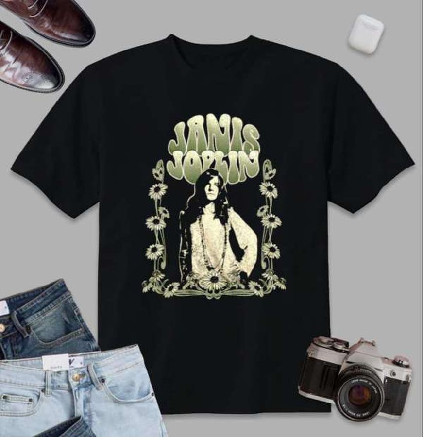 Janis Joplin Music Singer Graphic T Shirt
