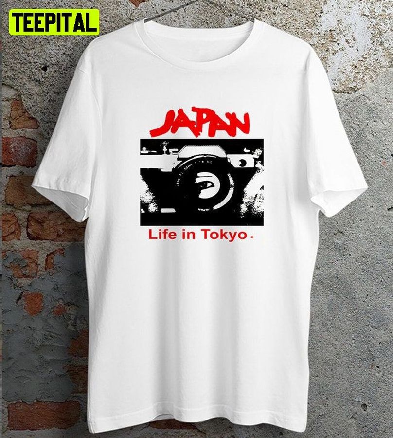 Japan Sylvian Life In Tokyo Retro Design T Shirt