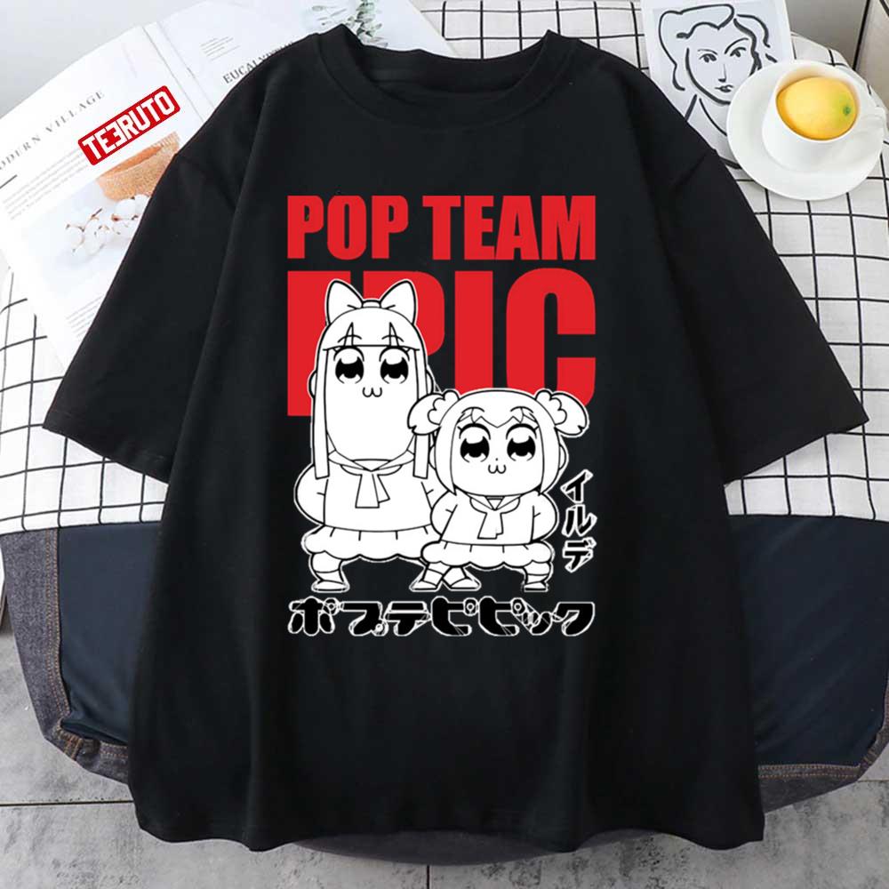 Japanese Pop Team Epic Manga Unisex T Shirt