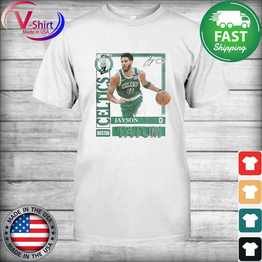 Jayson Tatum Boston Celtics Vintage Signature shirt