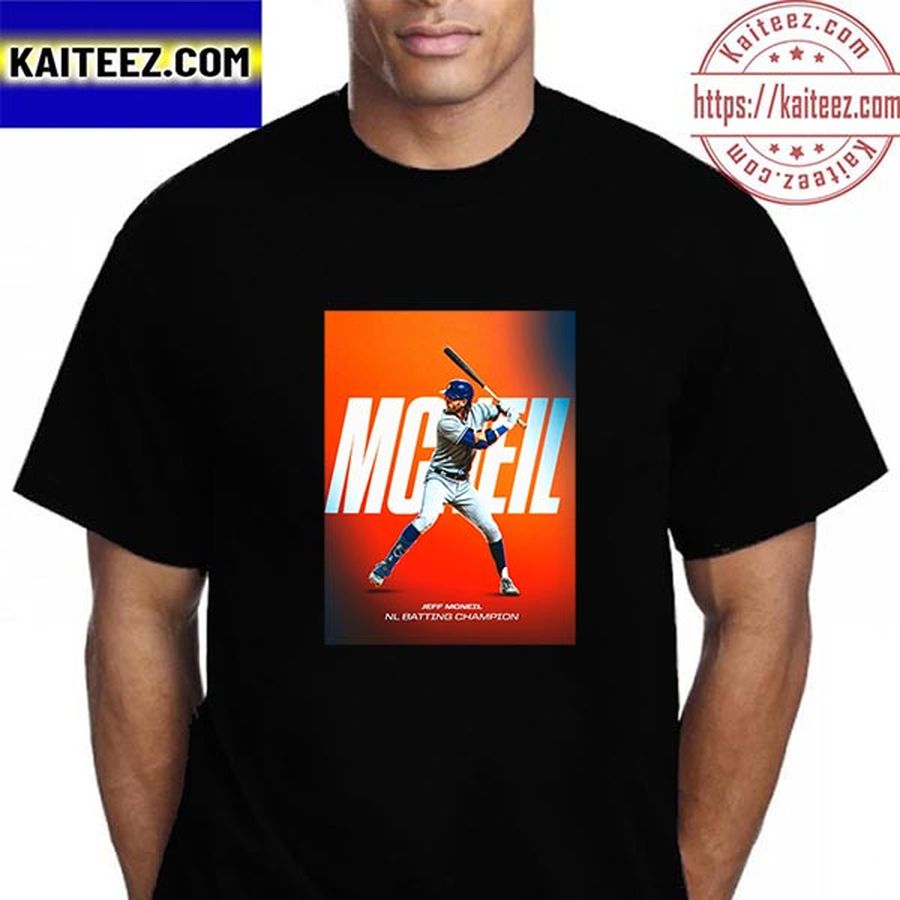 Jeff Mcneil Is 2022 NL Batting Champion Vintage T Shirt