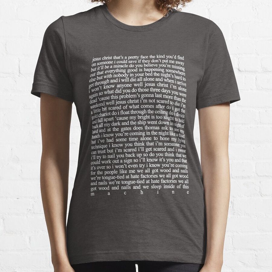 JESUS CHRIST LYRICS 2 Essential T-Shirt