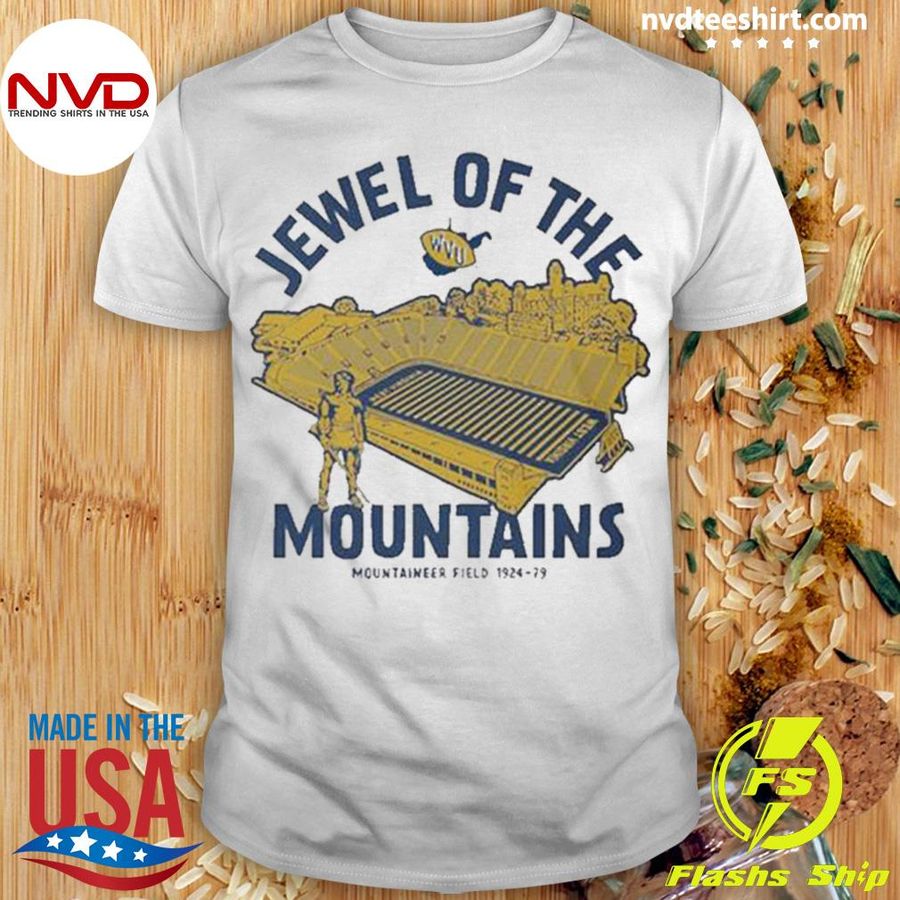 Jewel Of The Mountains Vintage Wvu Football Shirt