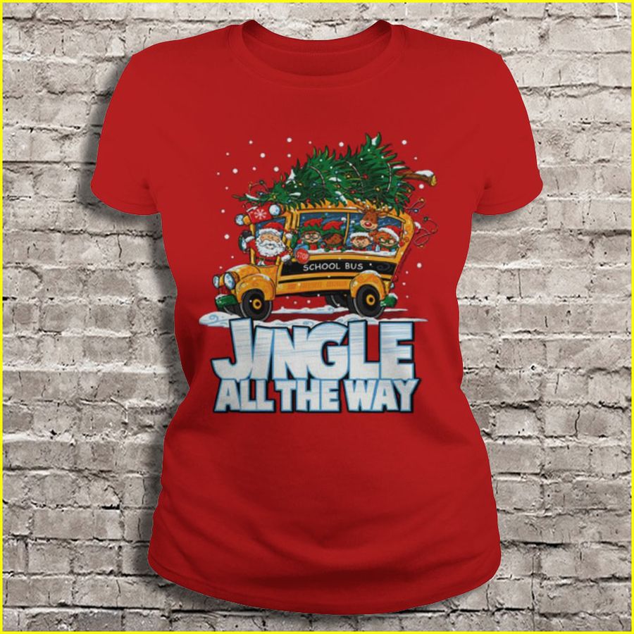 Jingle All The Way V Neck T Shirt