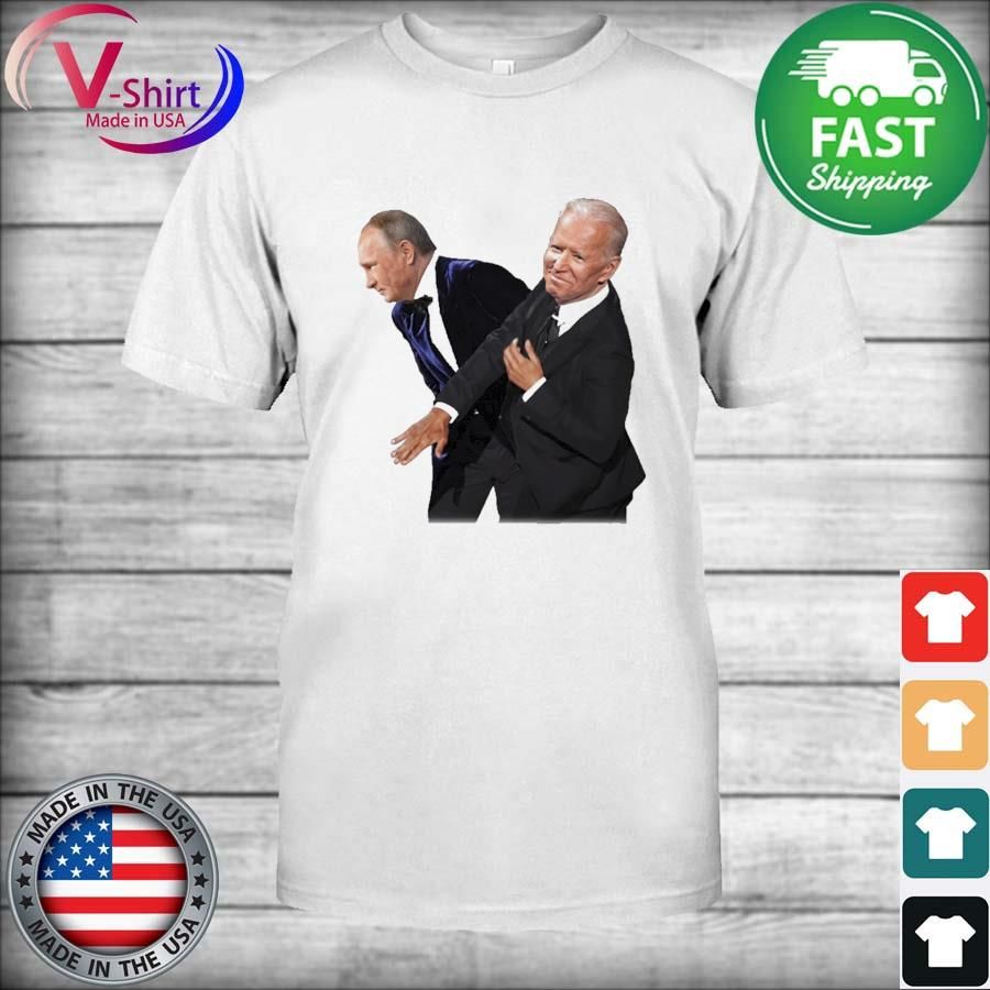 Joe Biden slap Vladimir Putin shirt
