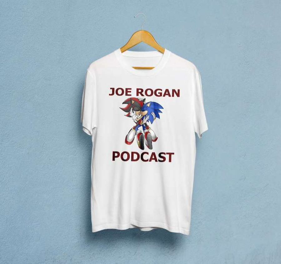 Joe Rogan Podcast Sonic T Shirt Merch