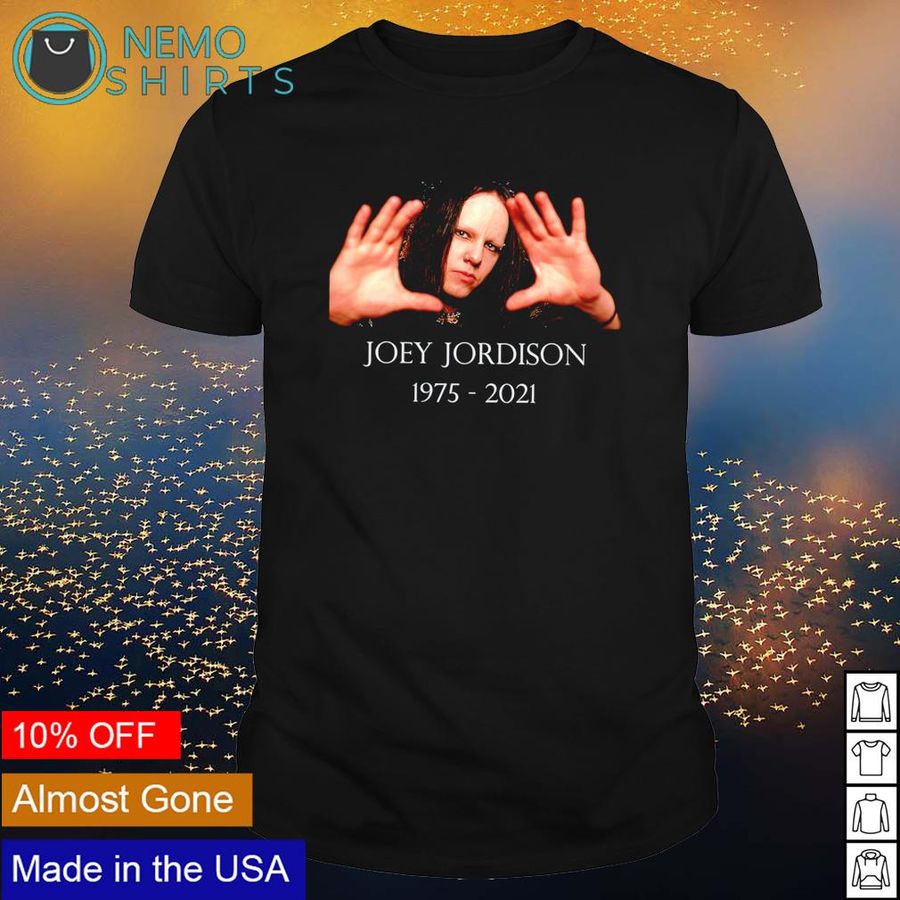 Joey Jordison thank you for the memories shirt