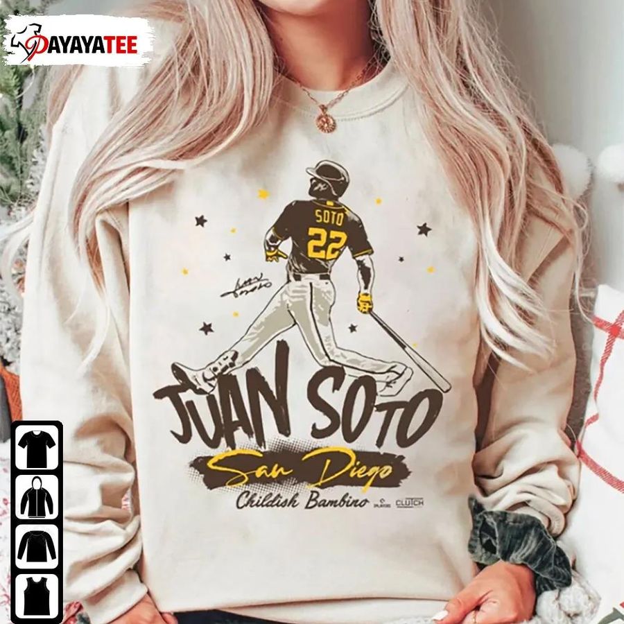 Juan Soto Childish Bambino Sd Shirt San Diego Baseball Player
