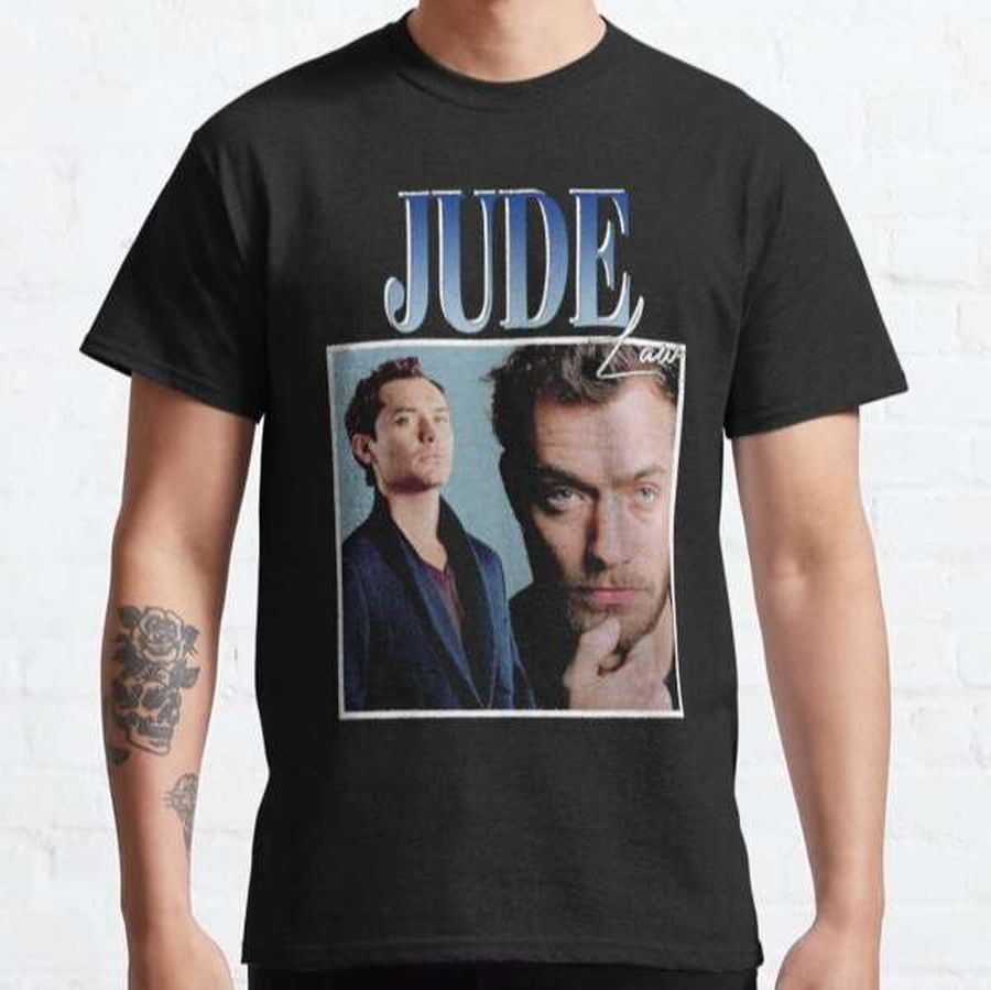 Jude Law T Shirt Film, Movie Actor