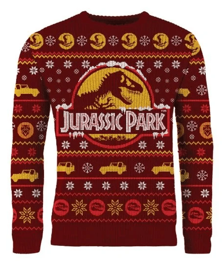 Jurassic Park Christmas Red Sweater, Jurassic Park Christmas Gift,Jurassic Park Christmas Shirt.png
