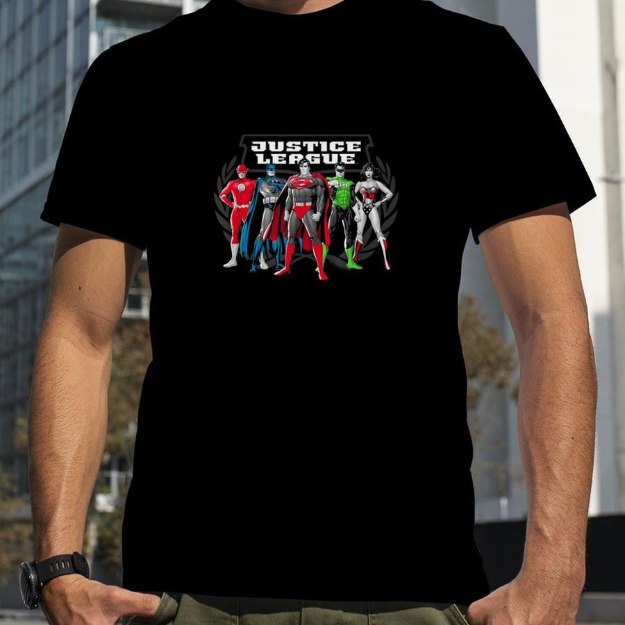 Justice League The Big Five T Shirt
