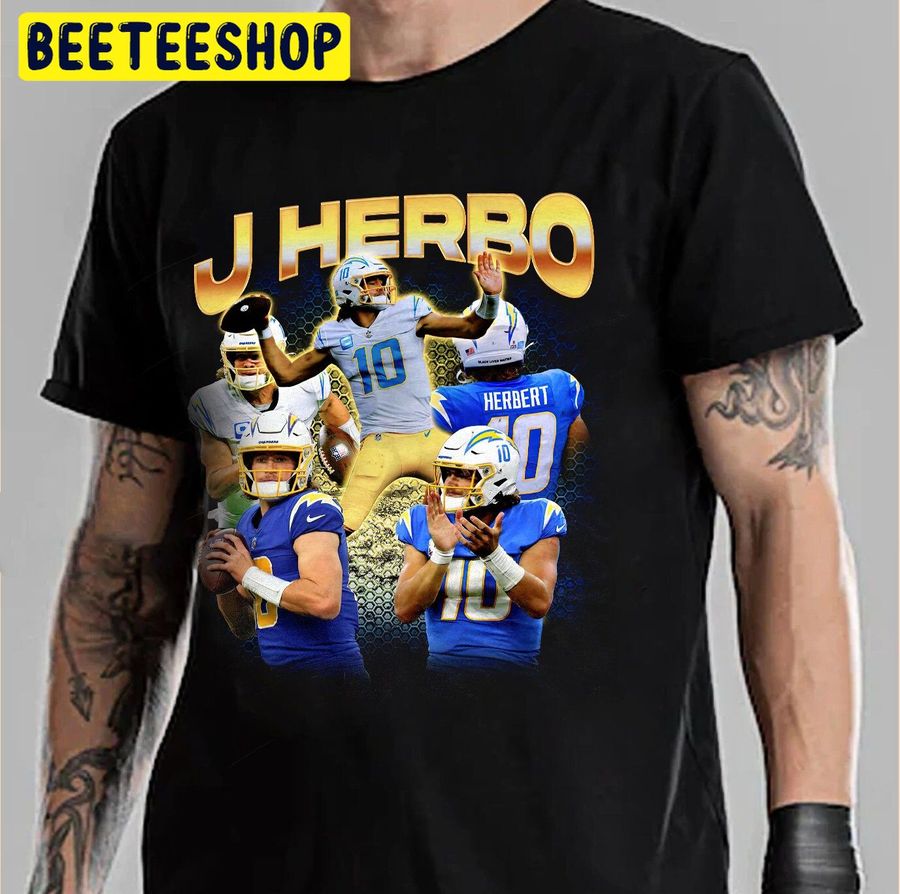 Justin Herbert Vintage Inspired 90'S Football Vintage Retro Trending Unisex T Shirt