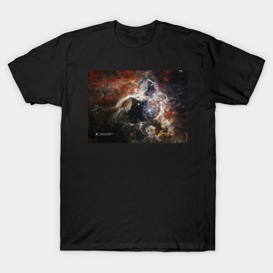 JWST Tarantula Nebula T Shirt, Hoodie, Sweatshirt, Long Sleeve
