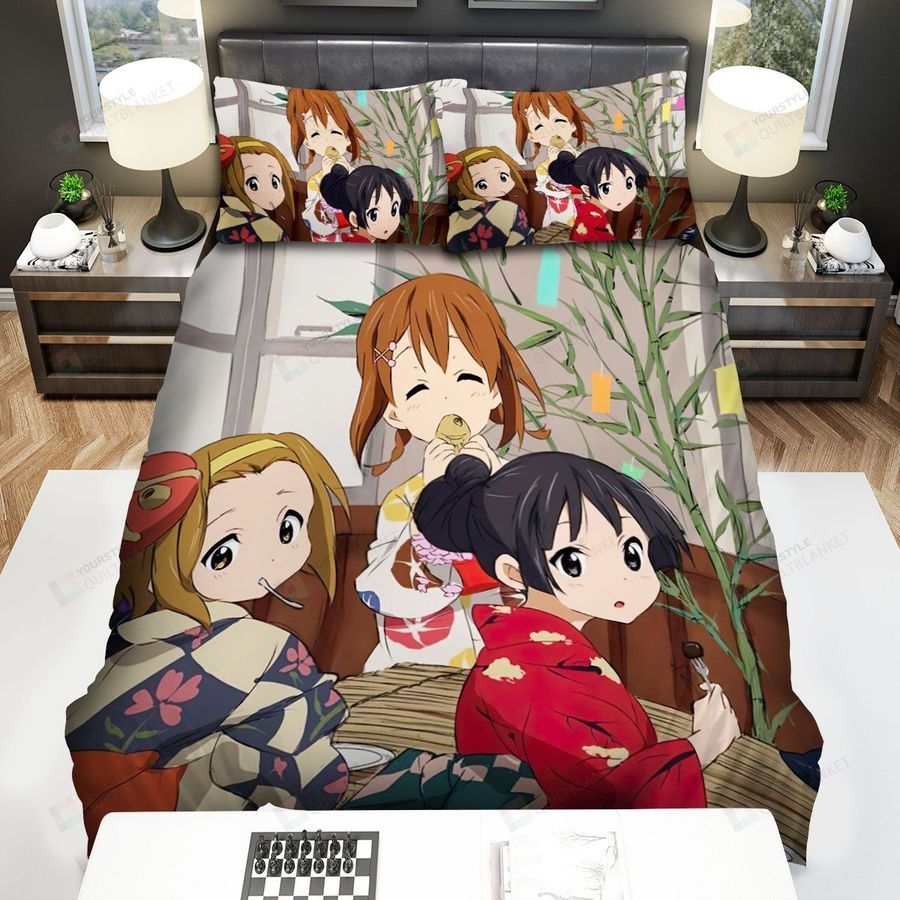 K-On, Don't Say Lazy Show Bed Sheets Spread Duvet Cover Bedding Sets