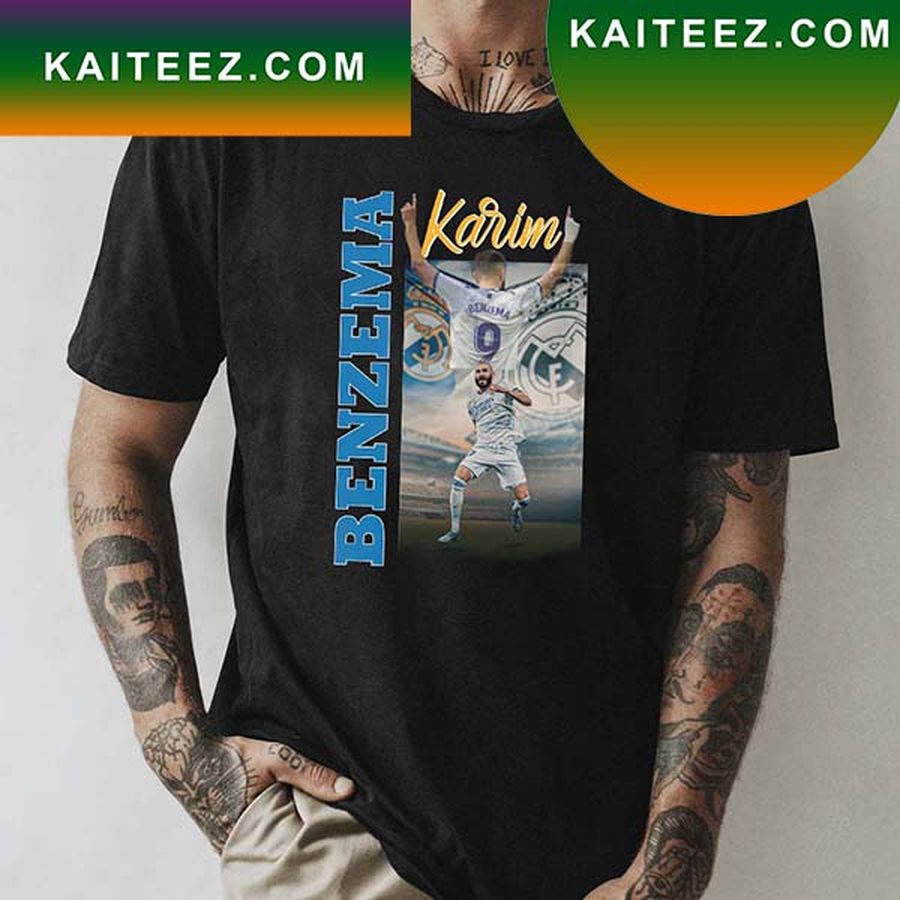 Karim Benzema Best Real Mandrid Striker Fan Gifts T Shirt