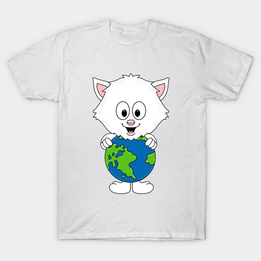 KATZE - CAT - WELT - ERDE - GLOBUS - PLANET T-shirt, Hoodie, SweatShirt, Long Sleeve