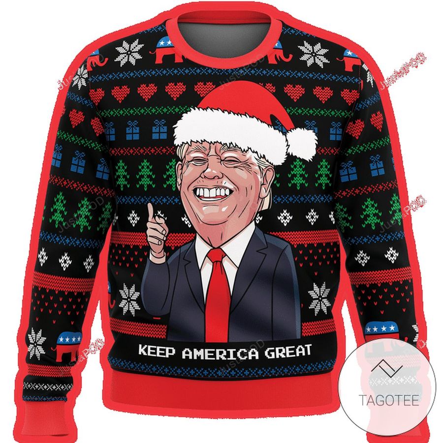 Keep America Great Premi'm Ugly Sweater