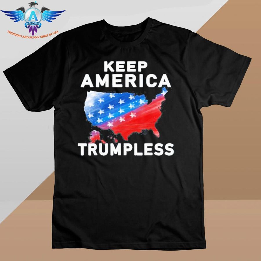 Keep America trumpless America flag shirt