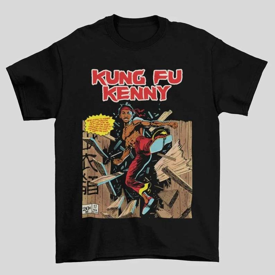 Kendrick Lamar Inspired Kung Fu Kenny T-Shirt