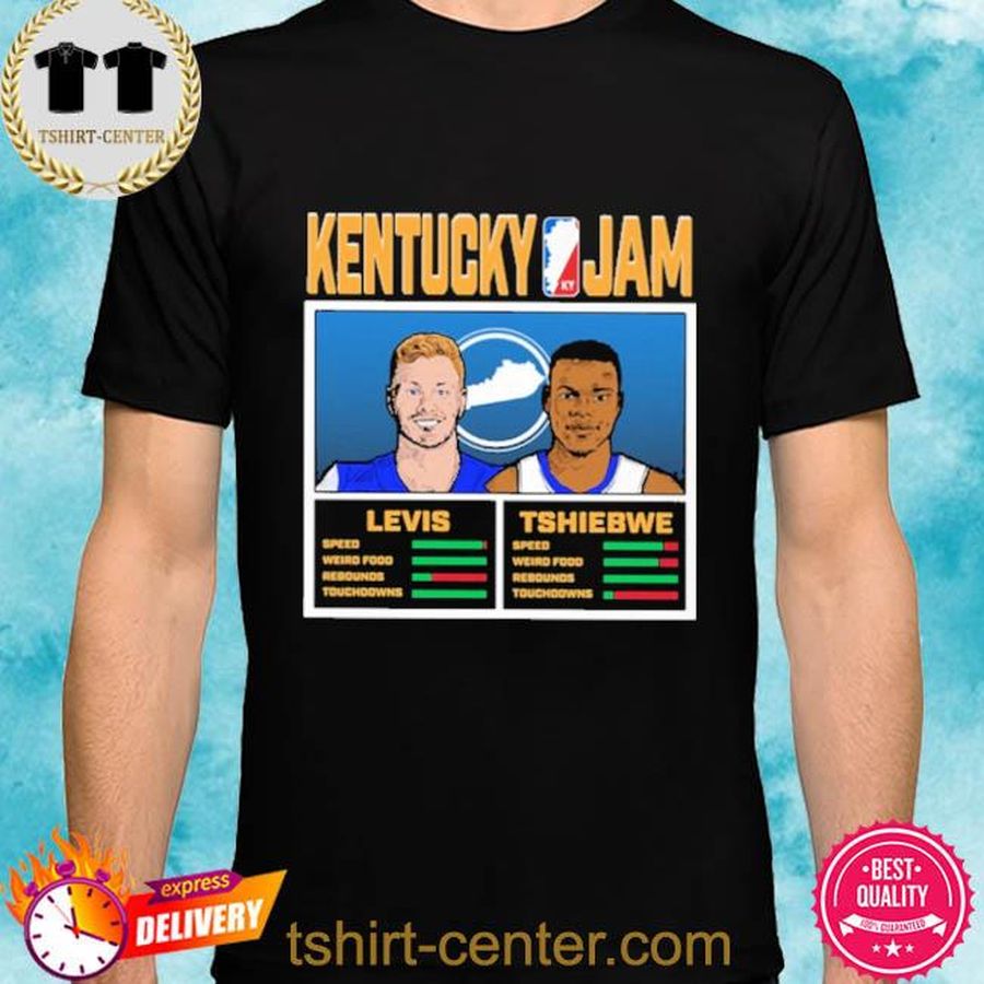 Kentucky Branded Kentucky Jam Levis Vs Tshiebwe 2022 Shirt