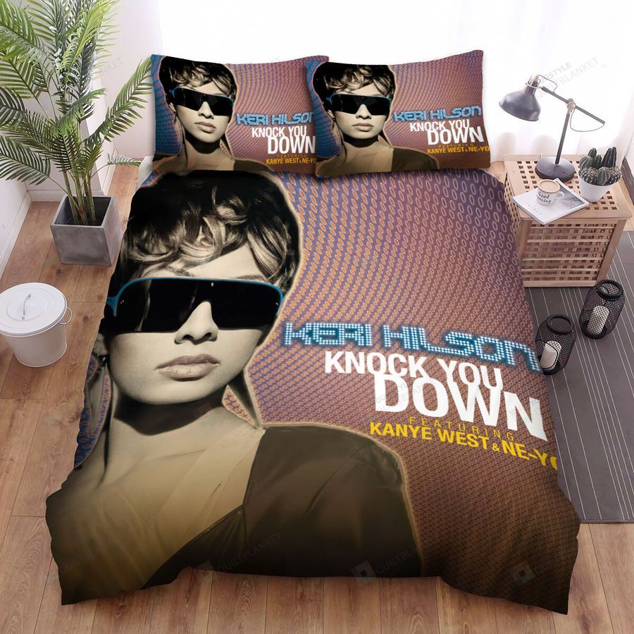 Keri Hilson Knock You Down Bed Sheets Spread Comforter Duvet Cover Bedding Sets