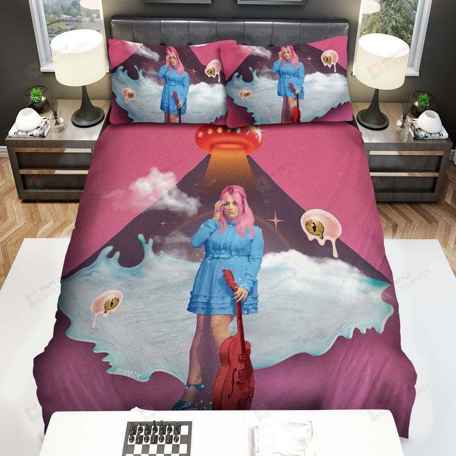 Kesha Guitar Bed Sheets Spread Comforter Duvet Cover Bedding Sets