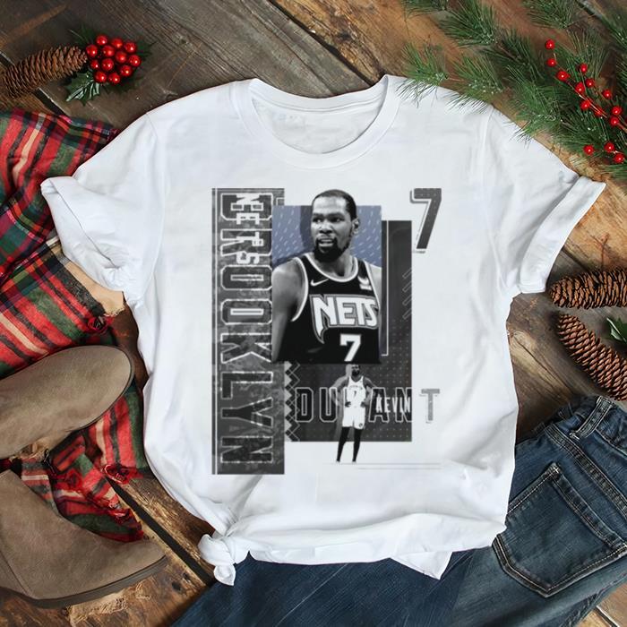 Kevin Durant Basketball Paper Poster Nets 2 Shirt