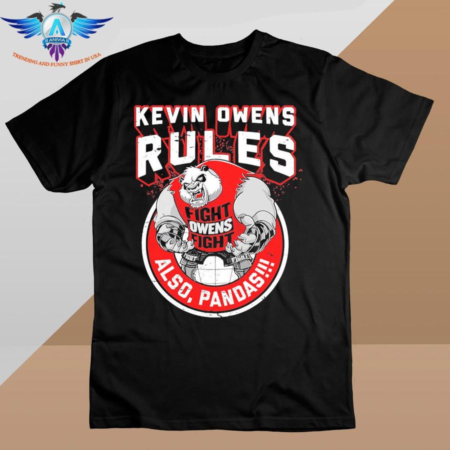 Kevin Owens Also Pandas Ko Shirt
