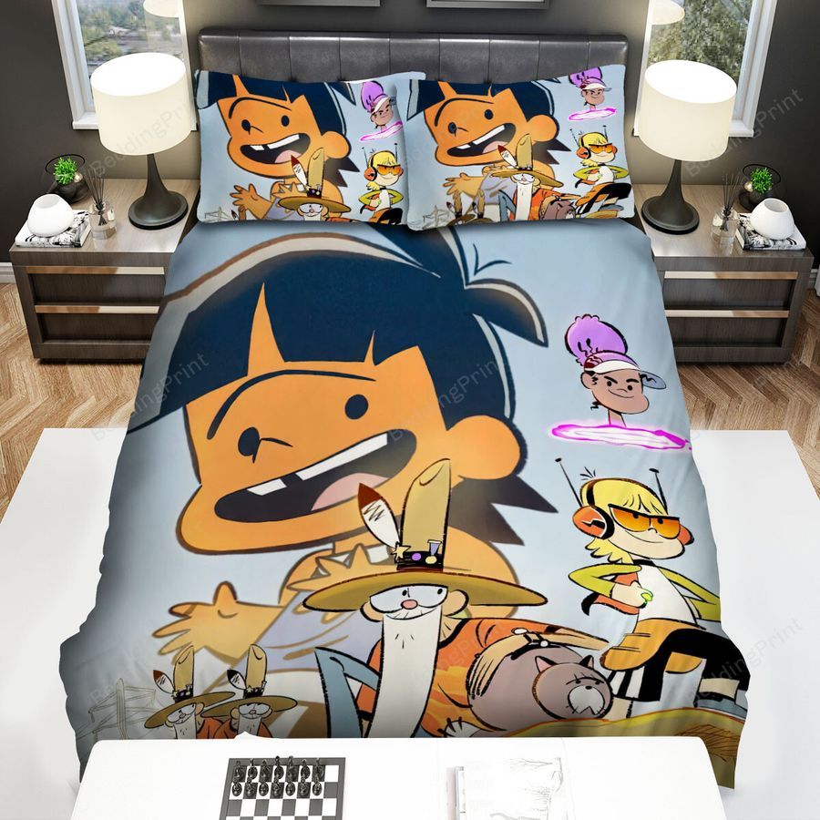 Kid Cosmic Team In Comic Poster Bed Sheets Spread Duvet Cover Bedding Sets