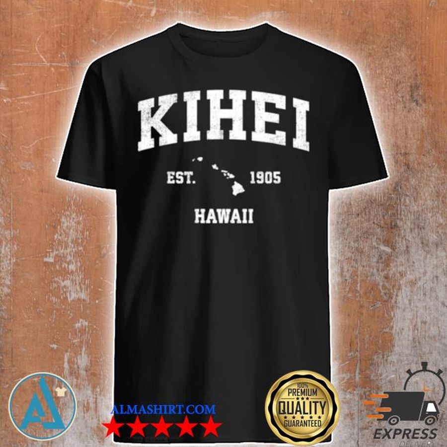 KiheI hawaiI hI vintage athletic sports shirt