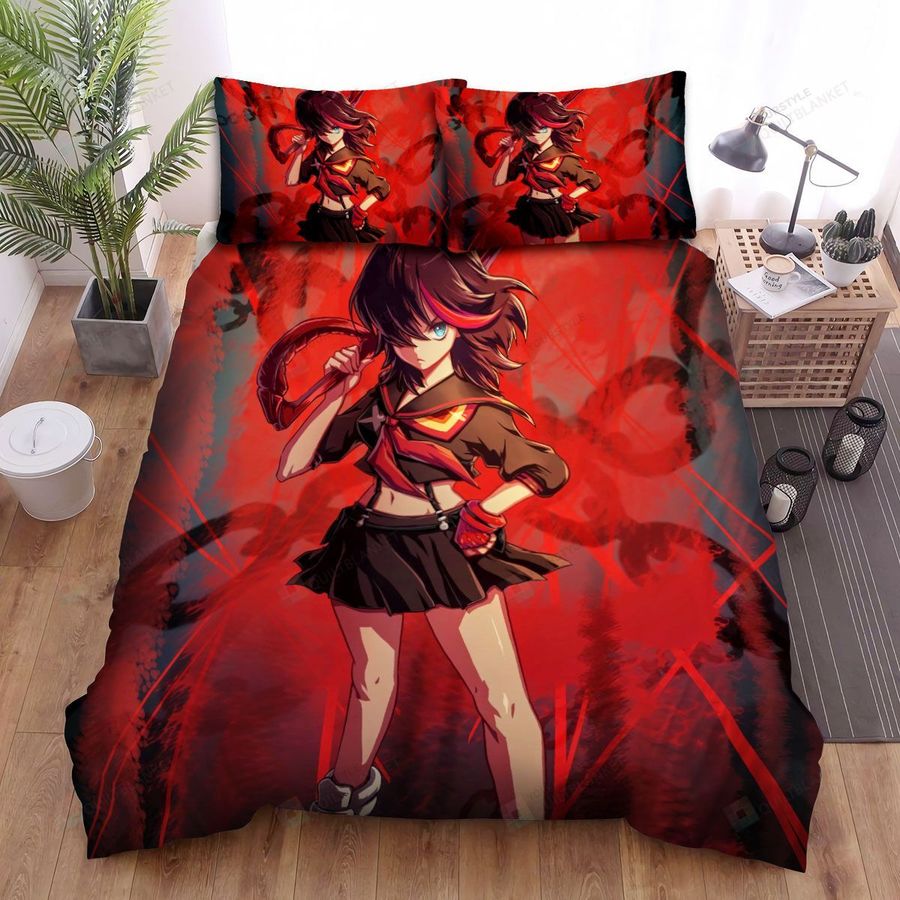 Kill La Kill Chains Background Bed Sheets Spread Comforter Duvet Cover Bedding Sets