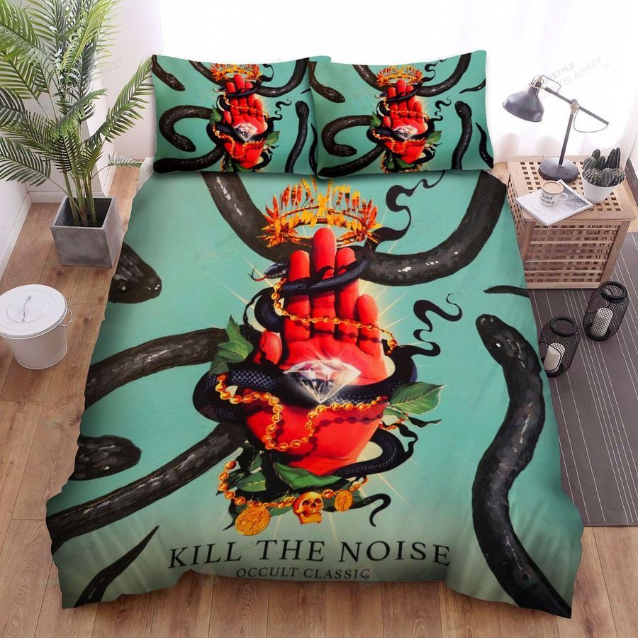 Kill The Noise Snake Bed Sheets Spread Comforter Duvet Cover Bedding Sets