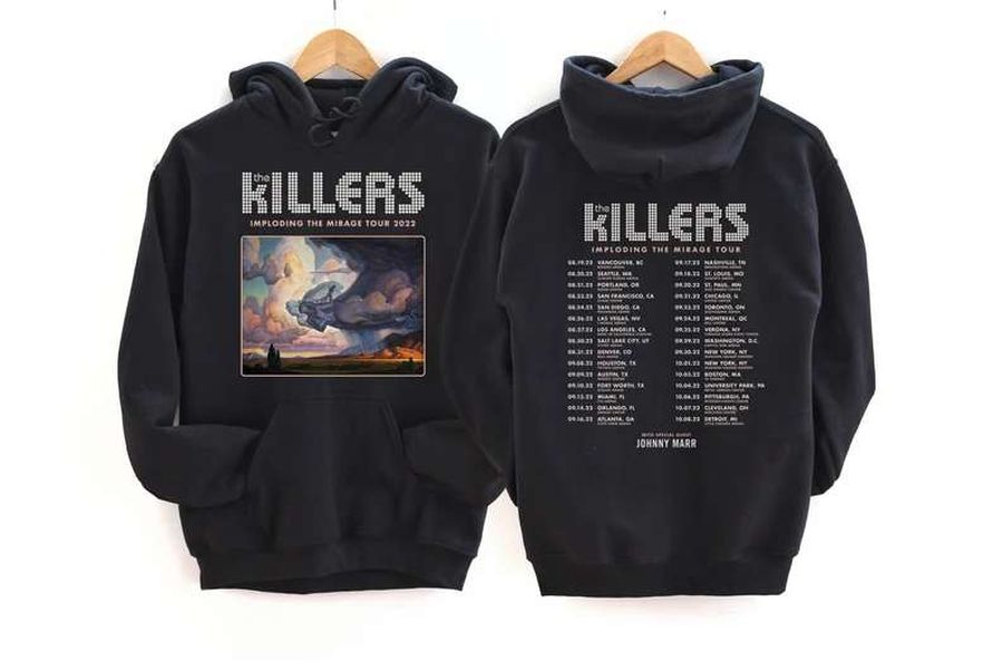 Killers Band Imploding The Mirage Tour 2022 T Shirt