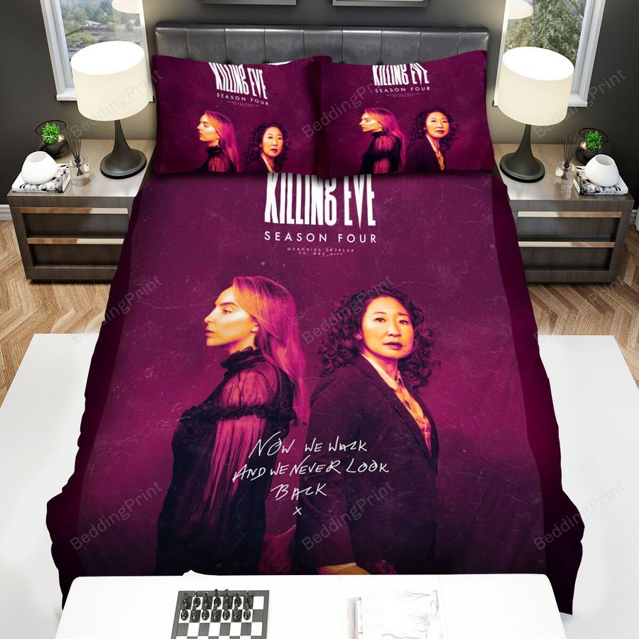 Killing Eve (2018–2022) Now We Walk And We Never Look Back Bed Sheets Spread Comforter Duvet Cover Bedding Sets