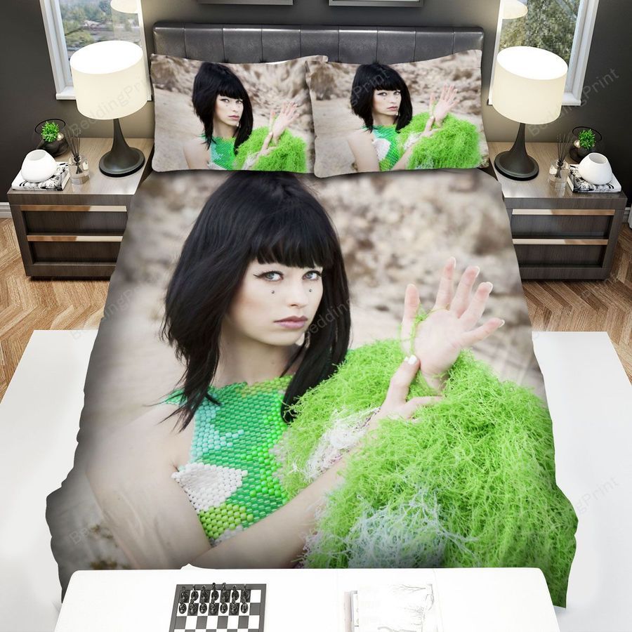 Kimbra Green Theme Bed Sheets Spread Comforter Duvet Cover Bedding Sets